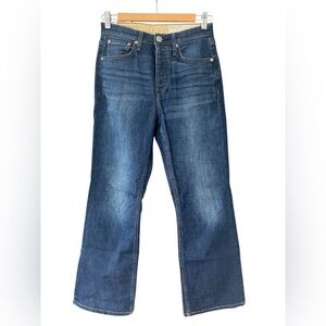 rag & bone Maya High Rise Crop Flare Jeans Size 26